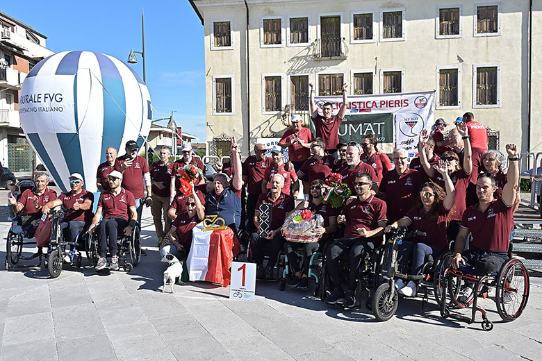 Coppa Italia Para ciclismo Premiazione Turriaco